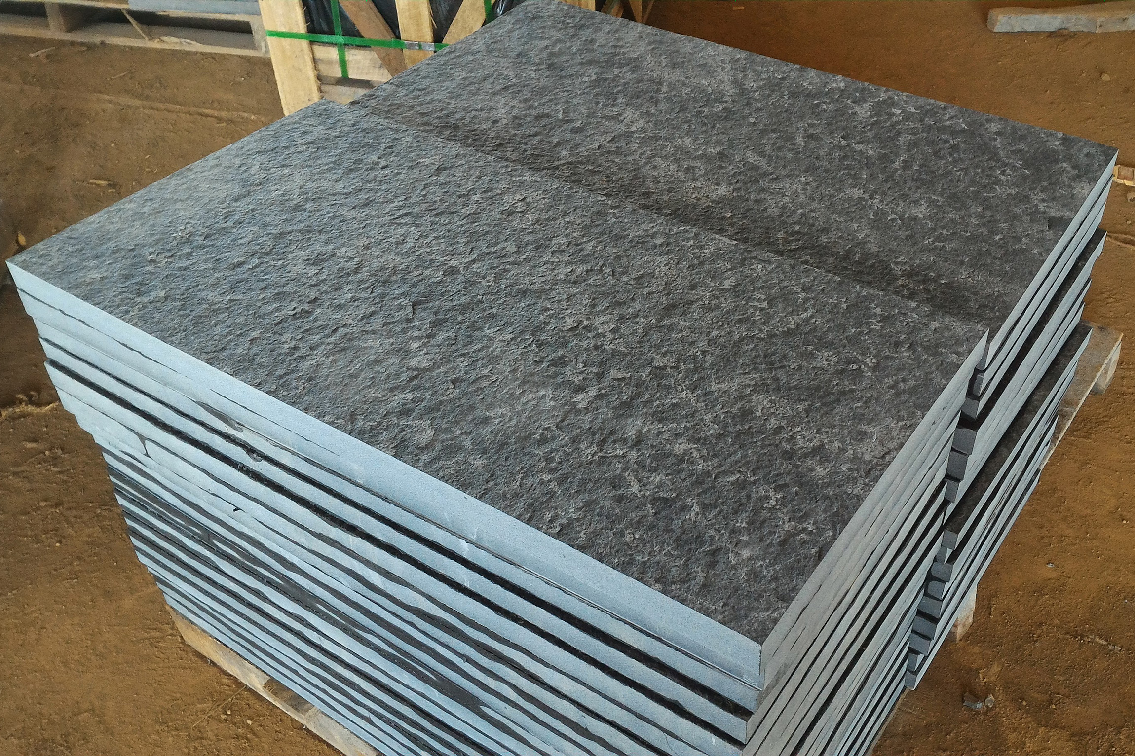 Basalt slabs/tiles