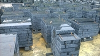 Blue stone kerbs/palisades