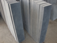 Blue stone scraped