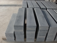 Blue stone scraped