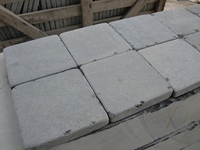 Blue stone tumbled
