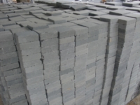 Blue stone tumbled
